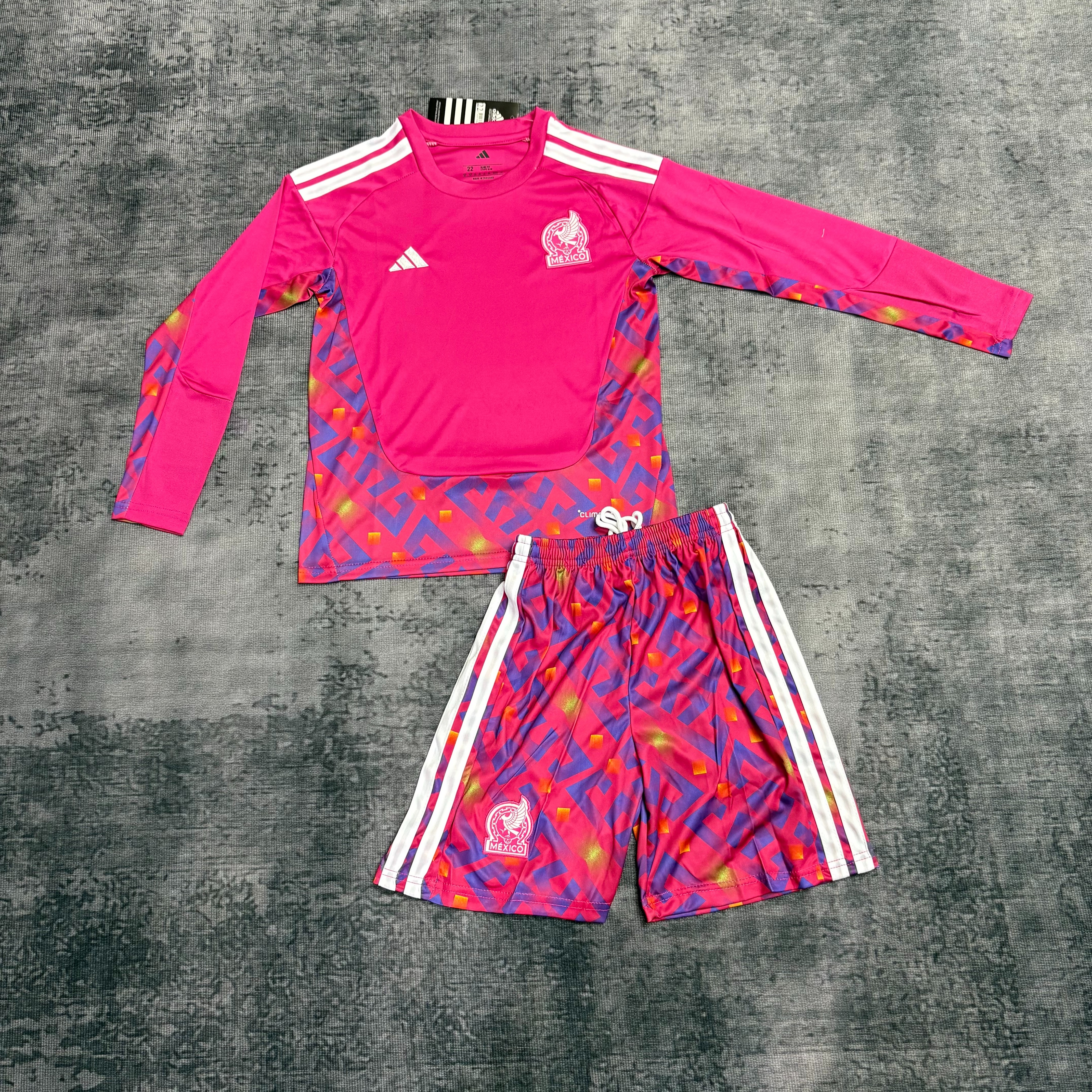 Mexico 2026 Kids long-sleeved goalkeeper jersey