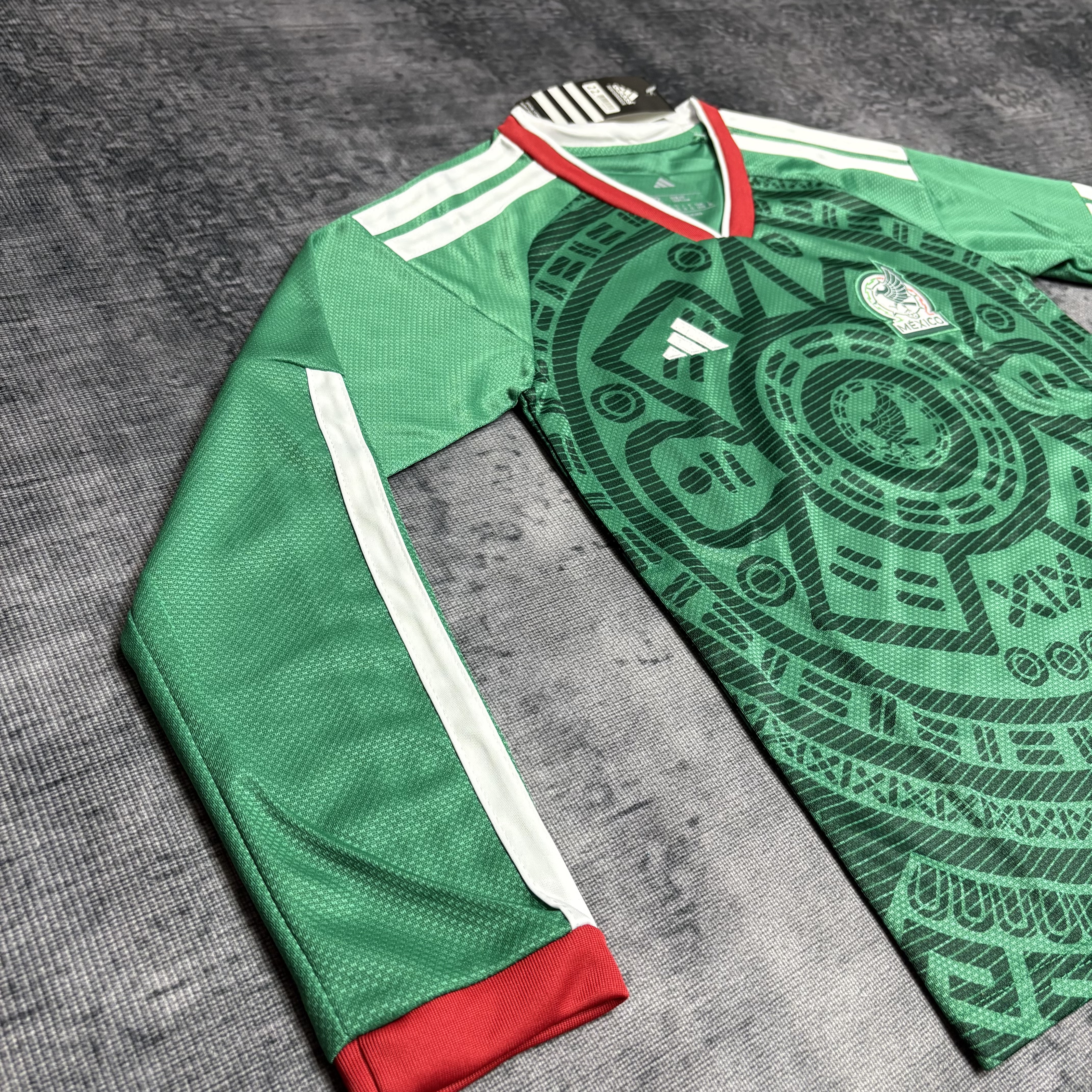 Mexico 2026 Kids long-sleeved Home Jersey