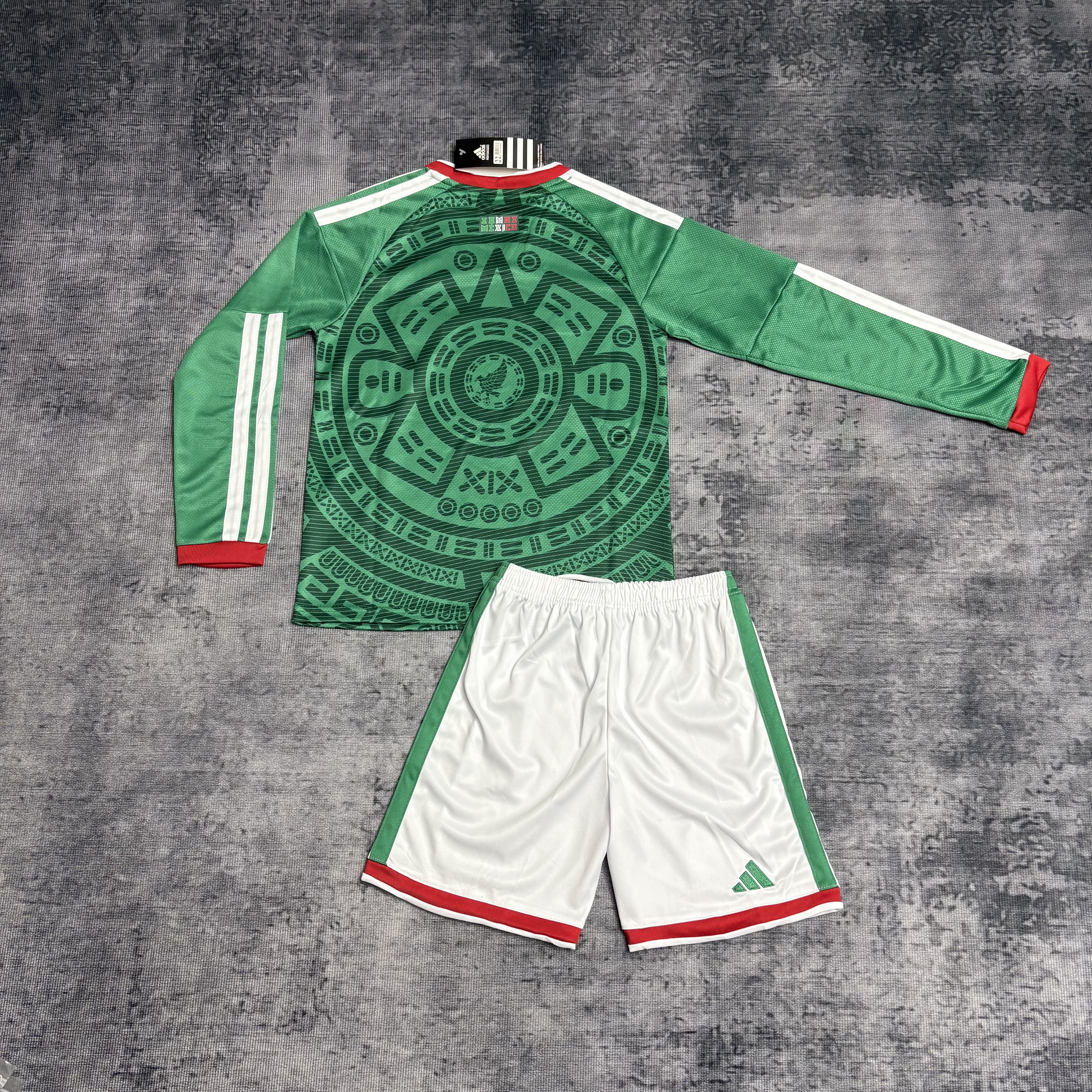 Mexico 2026 Kids long-sleeved Home Jersey