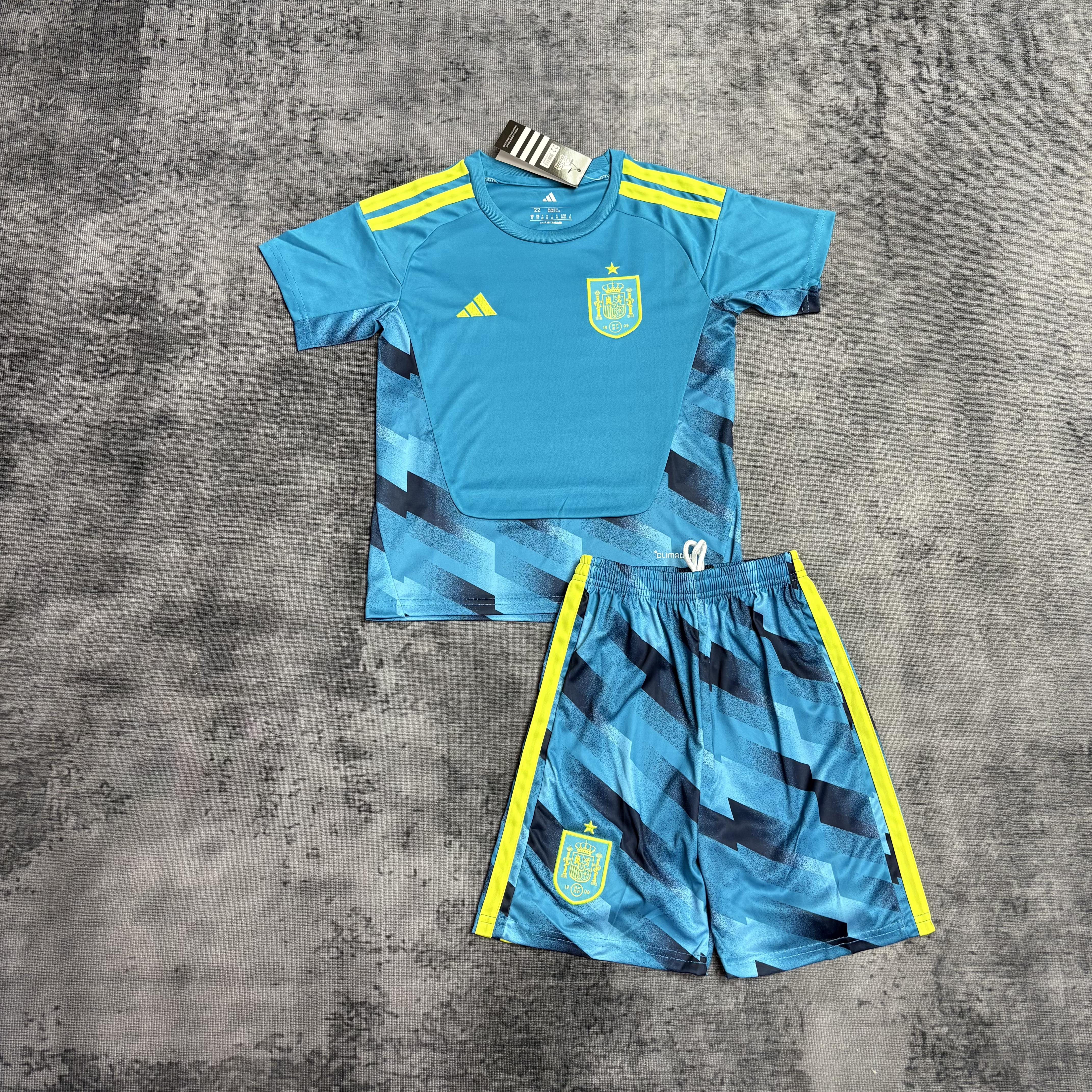 Spain 2026 Kids goalkeeper Jersey