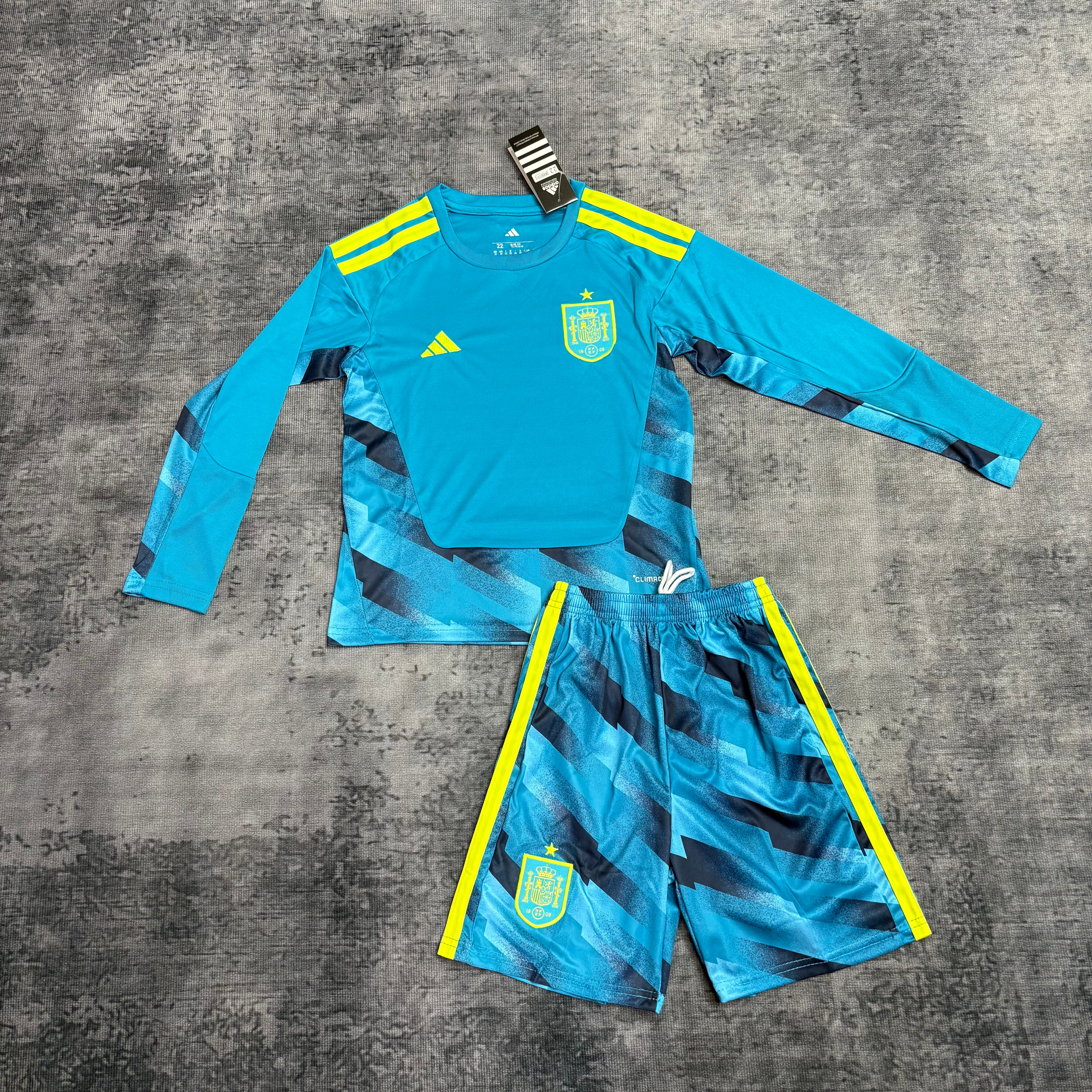 Spain 2026 Kids long-sleeved goalkeeper jersey