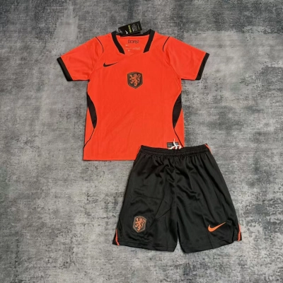 Netherlands 2026 Kids Home Jersey 01