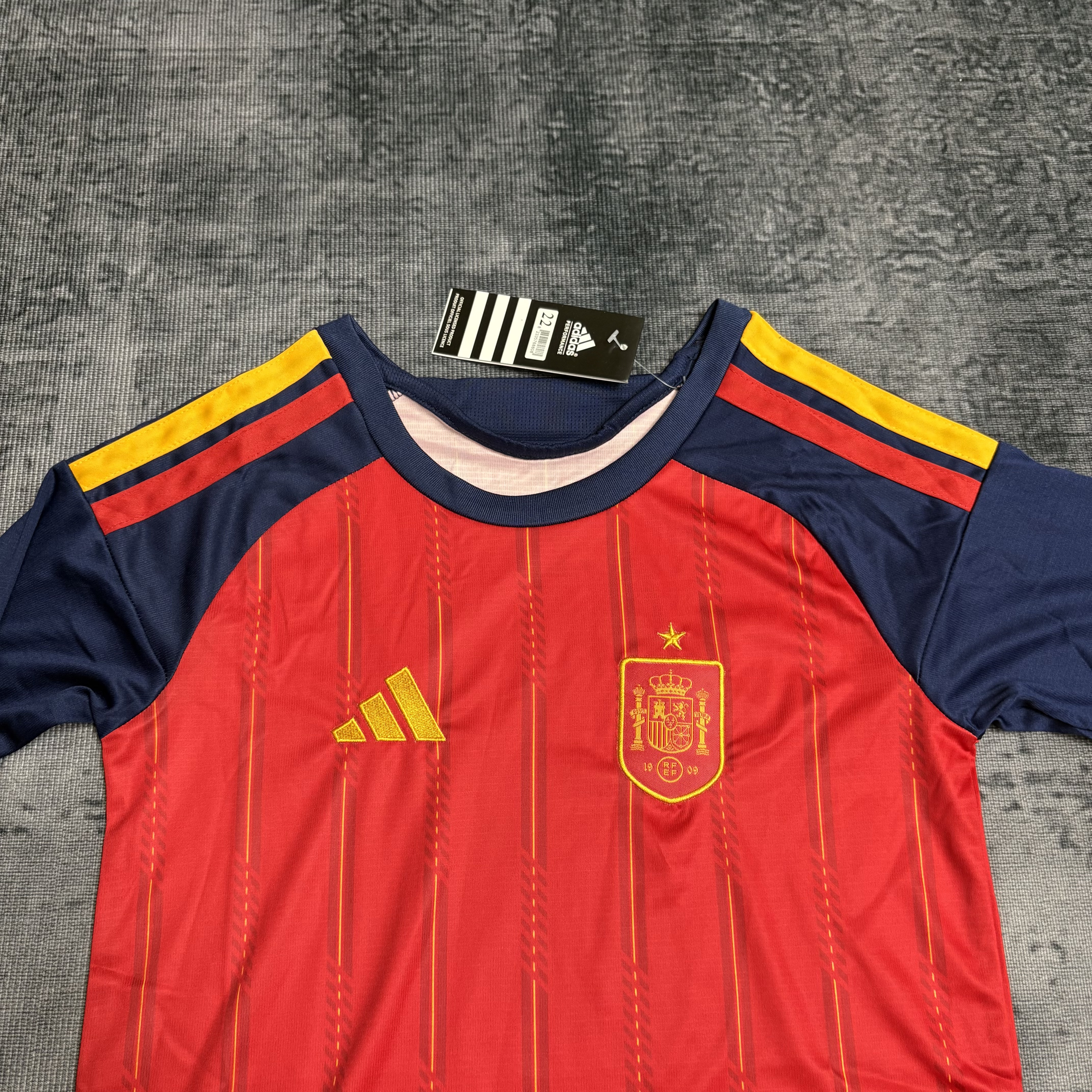  Spain 2026 Kids long-sleeved home jersey