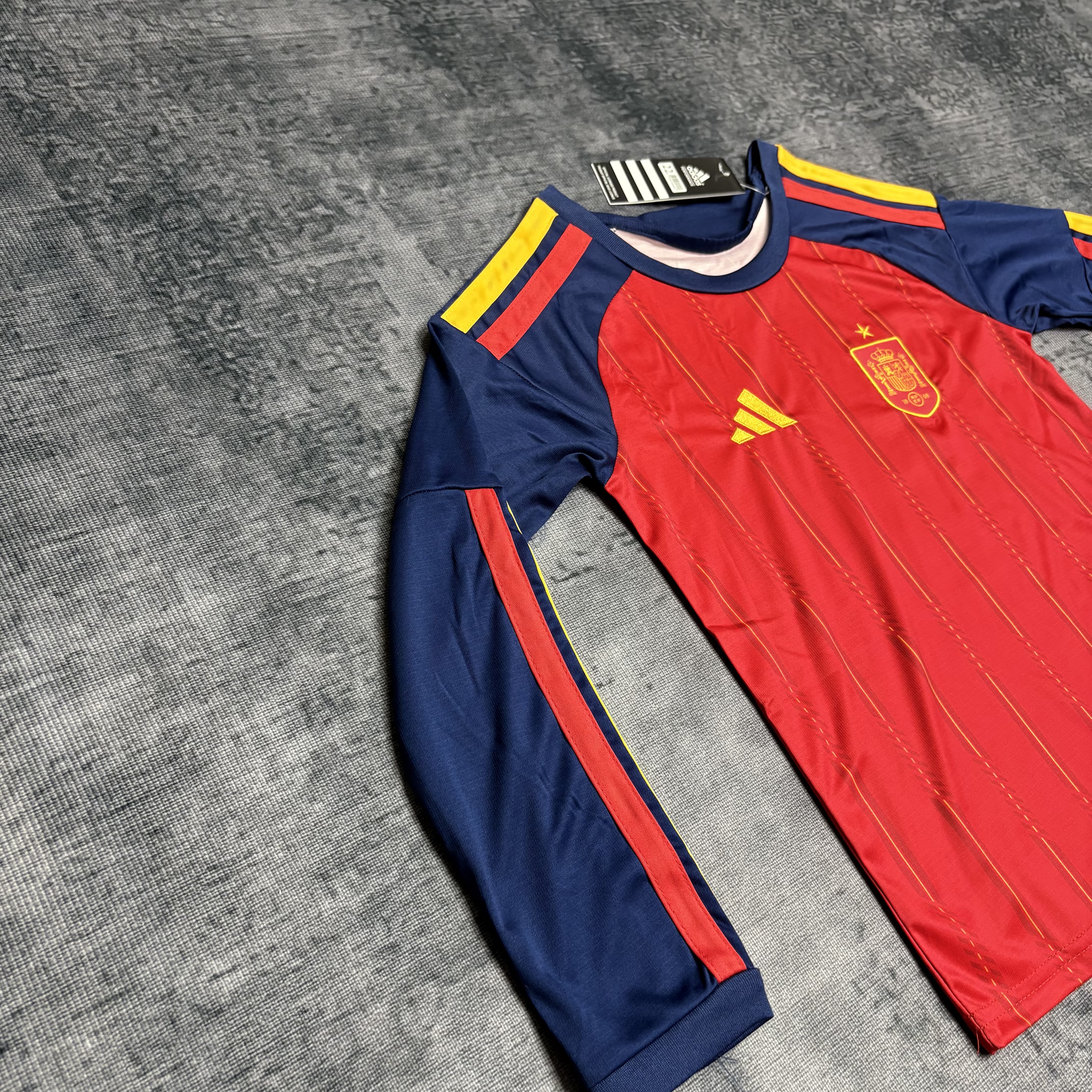 Spain 2026 Kids long-sleeved home jersey