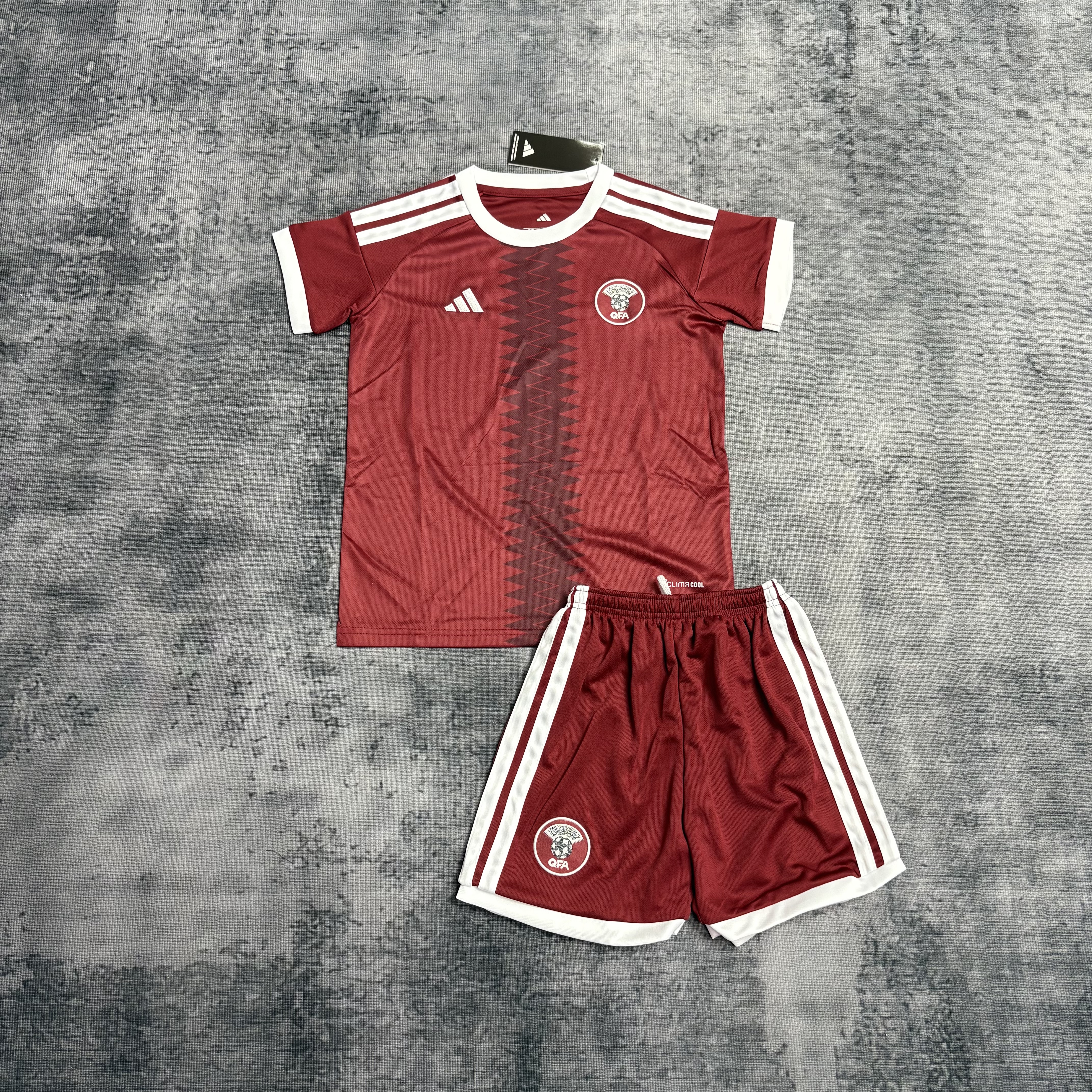 Qatar 2026 Kids home jersey