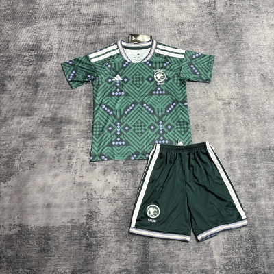 Saudi Arabia 2026 Kids home jersey 01