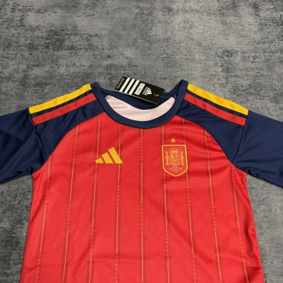 Spain 2026 Kids Home Jersey 02