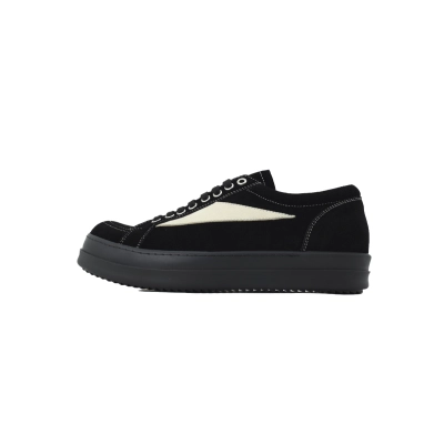 Rick Owens Strobe Vintage Low 'Black' 01