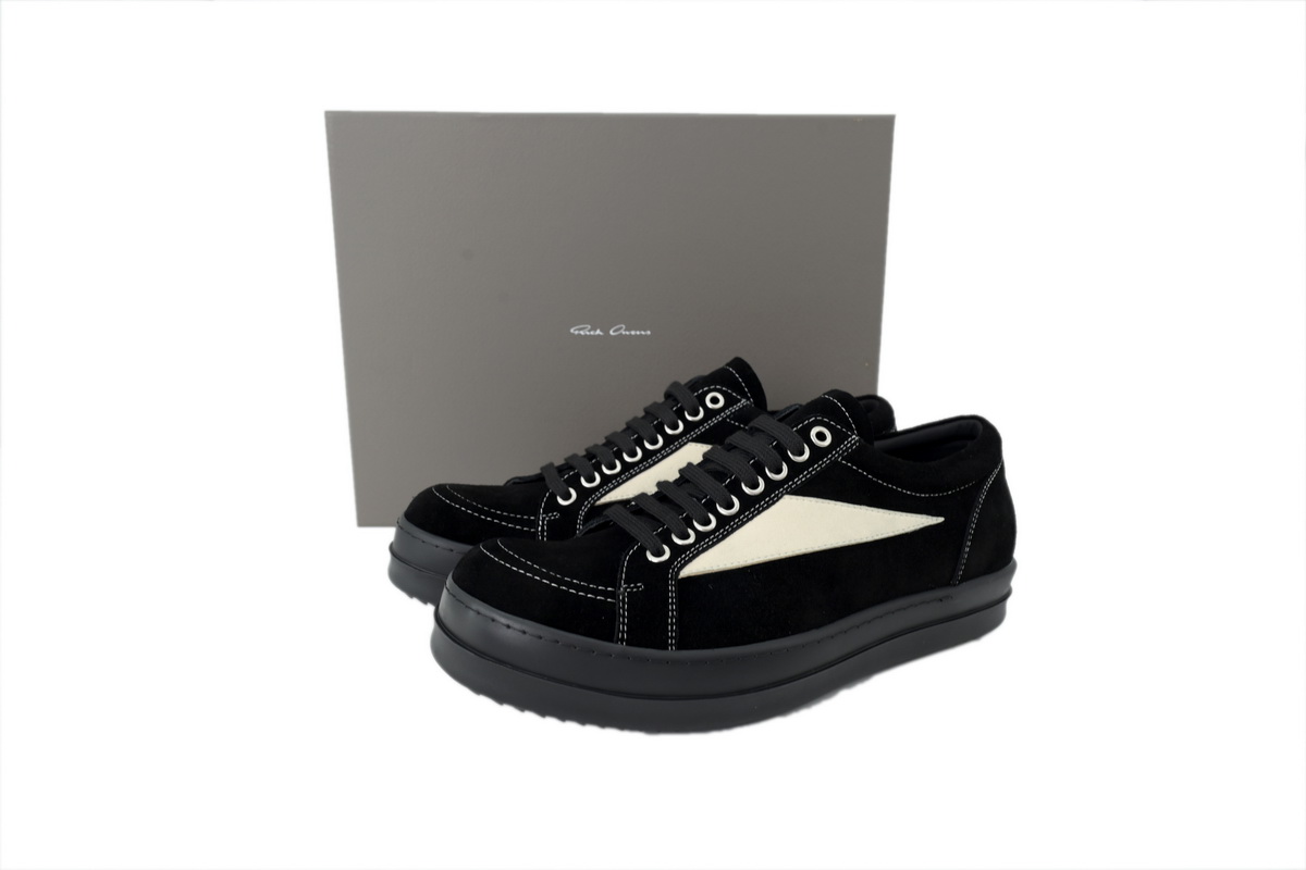 Rick Owens Strobe Vintage Low 'Black'