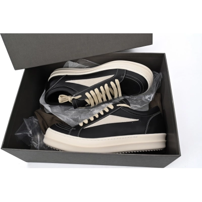 RU01C4897 LPOLVS-911 RICK OWENS Dunk Black And White 02