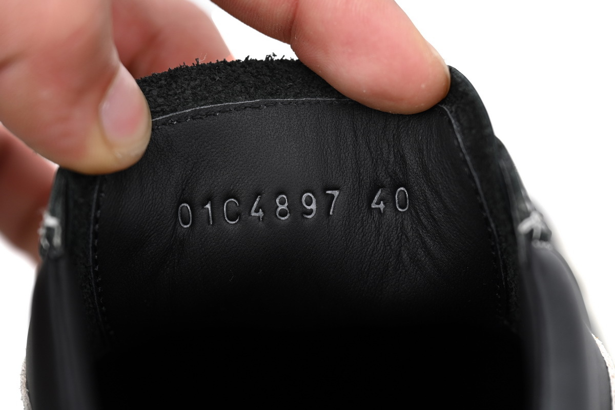 RU01C4897 LPOLVS-911 RICK OWENS Dunk Black And White