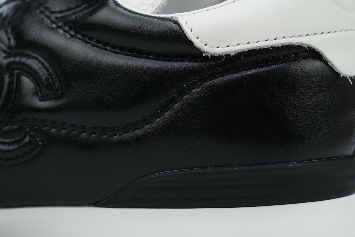 Chanel Black 24A Trainer Sneakers