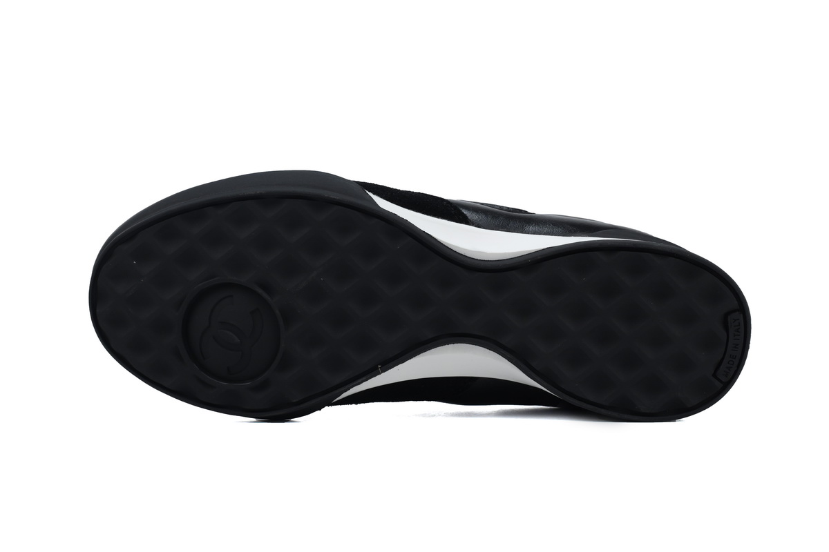 Chanel Black 24A Trainer Sneakers