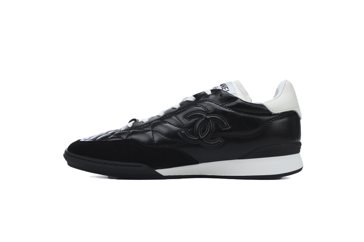Chanel Black 24A Trainer Sneakers