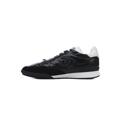 Chanel Black 24A Trainer Sneakers 01