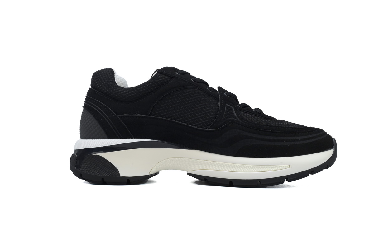 Chanel Black Fashion Running Sneakers