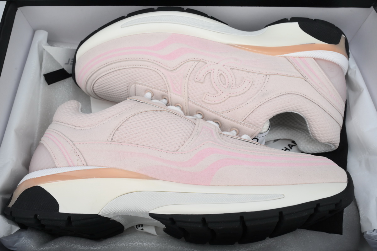 Chanel Pink Fashion Running Sneakers
