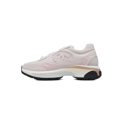 Chanel Pink Fashion Running Sneakers 01