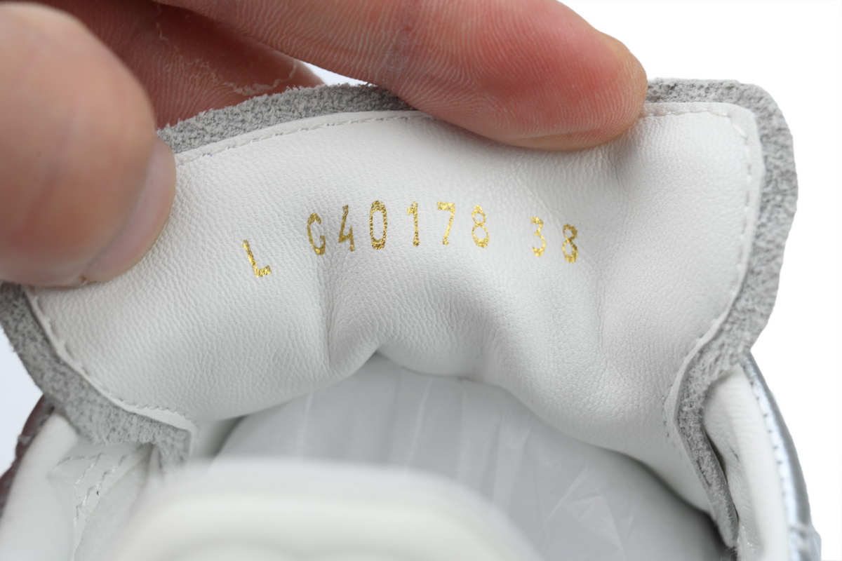 Chanel Silver 24A Trainer Sneakers
