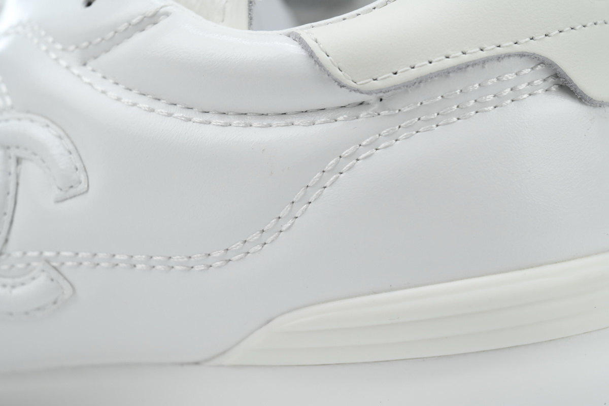 Chanel White 24A Trainer Sneakers