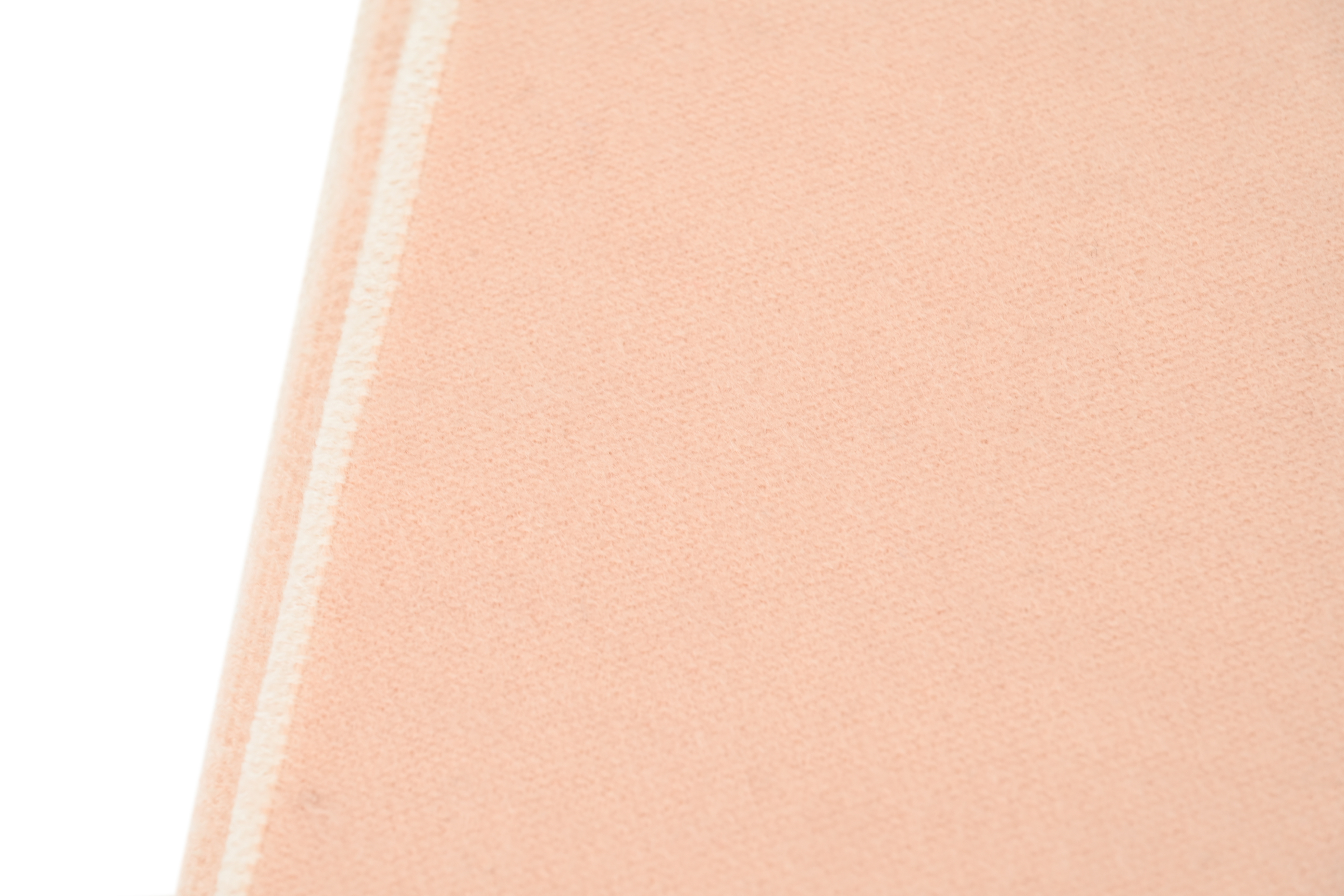 Chanel White Pink Letter Logo Fringe Scarf