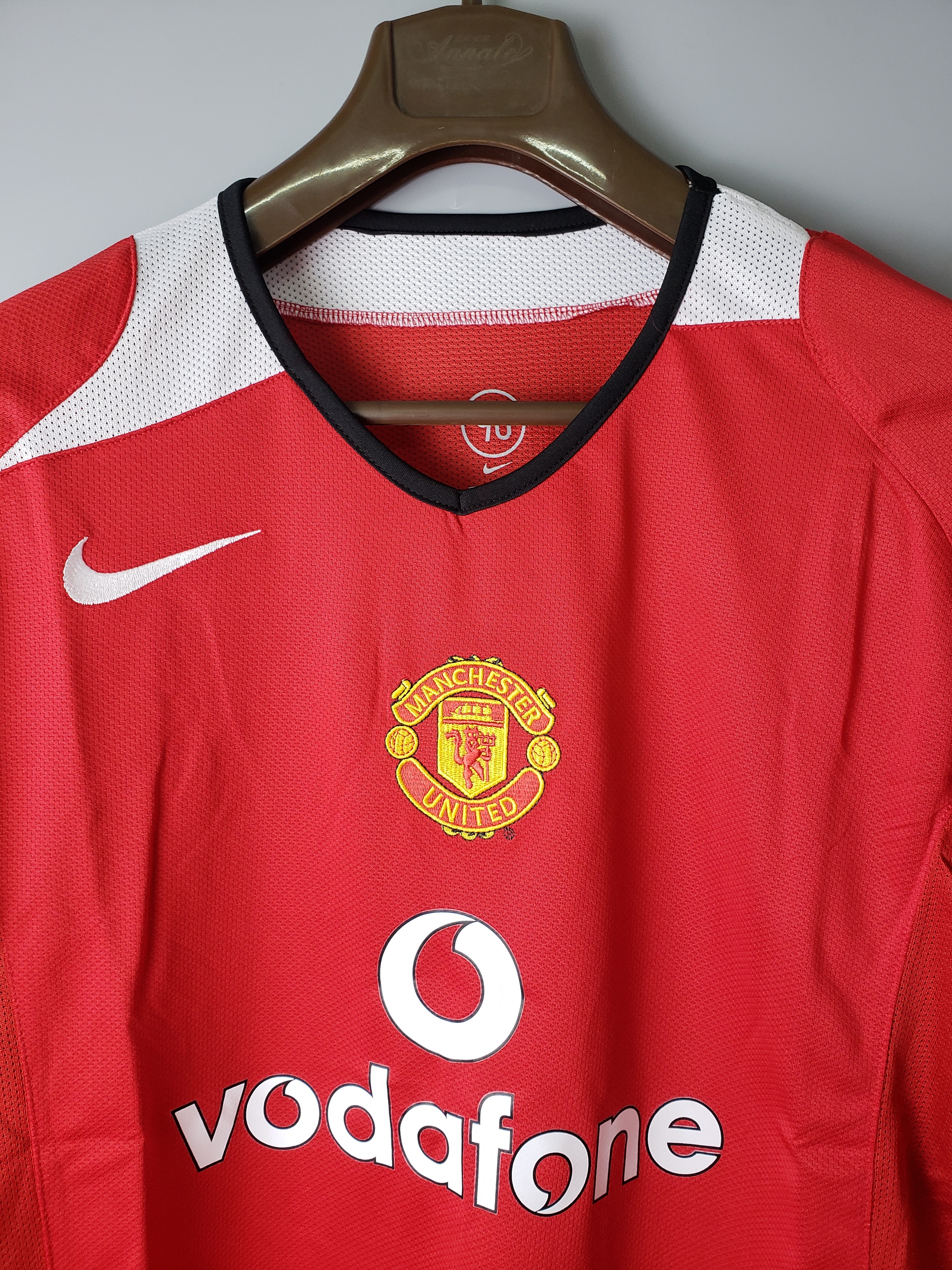 M-U 2005 long sleeve home retro