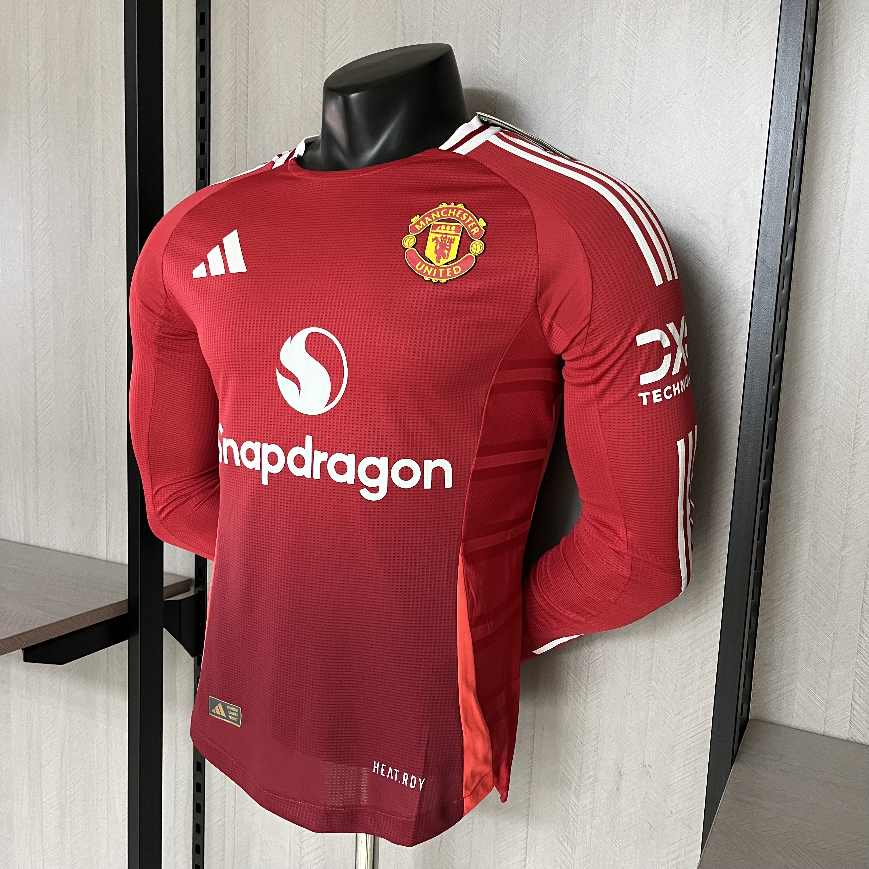 M-U 2024/25 player long sleeve home Jersey