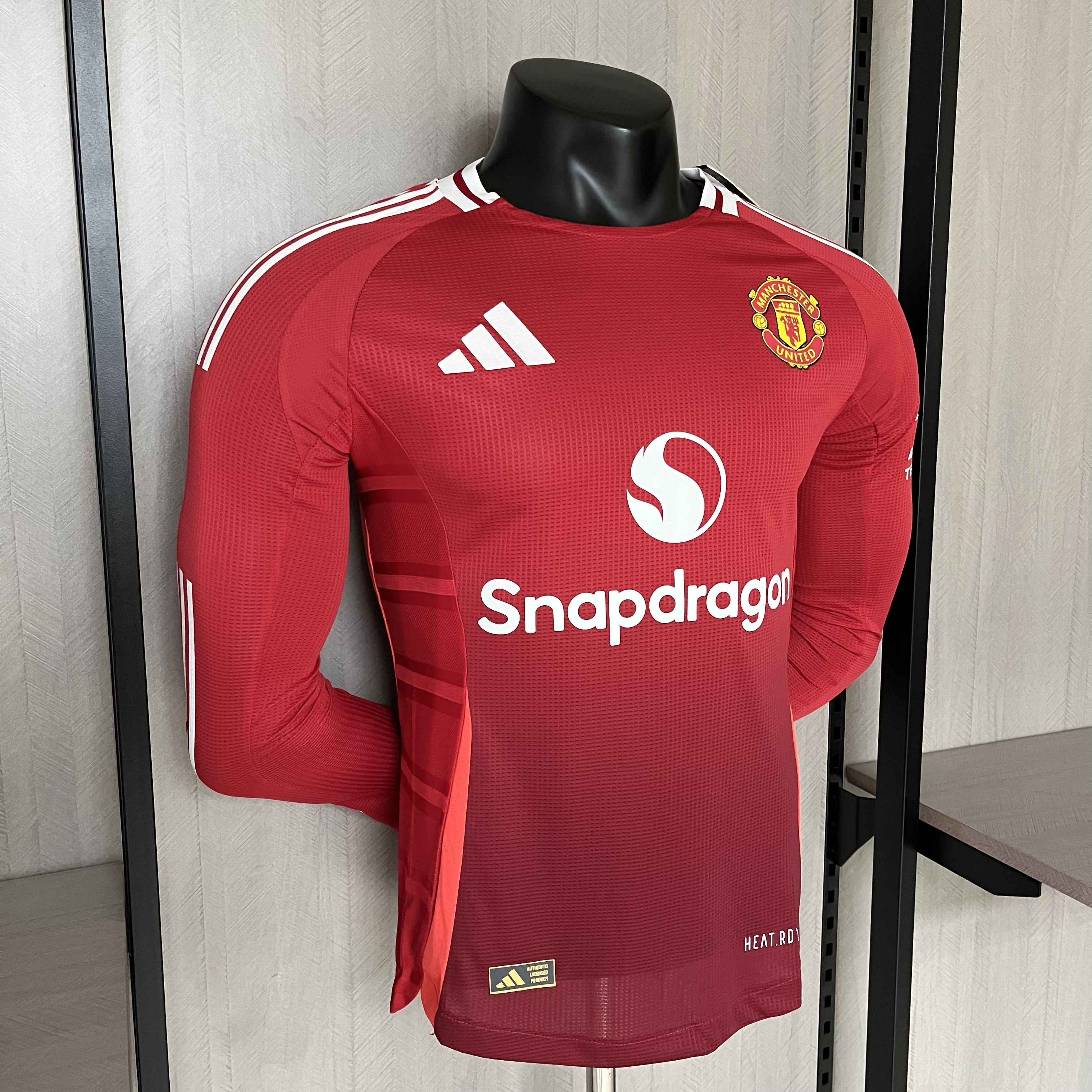 M-U 2024/25 player long sleeve home Jersey