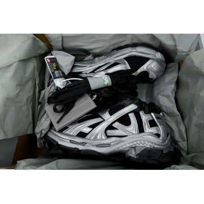 Balenciaga Runner LED Black Silver 853223 WRNLD 1125 02