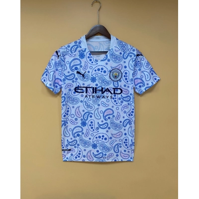 Manchester City 20/21 Fan Short Sleeve 2nd Away Jersey 01