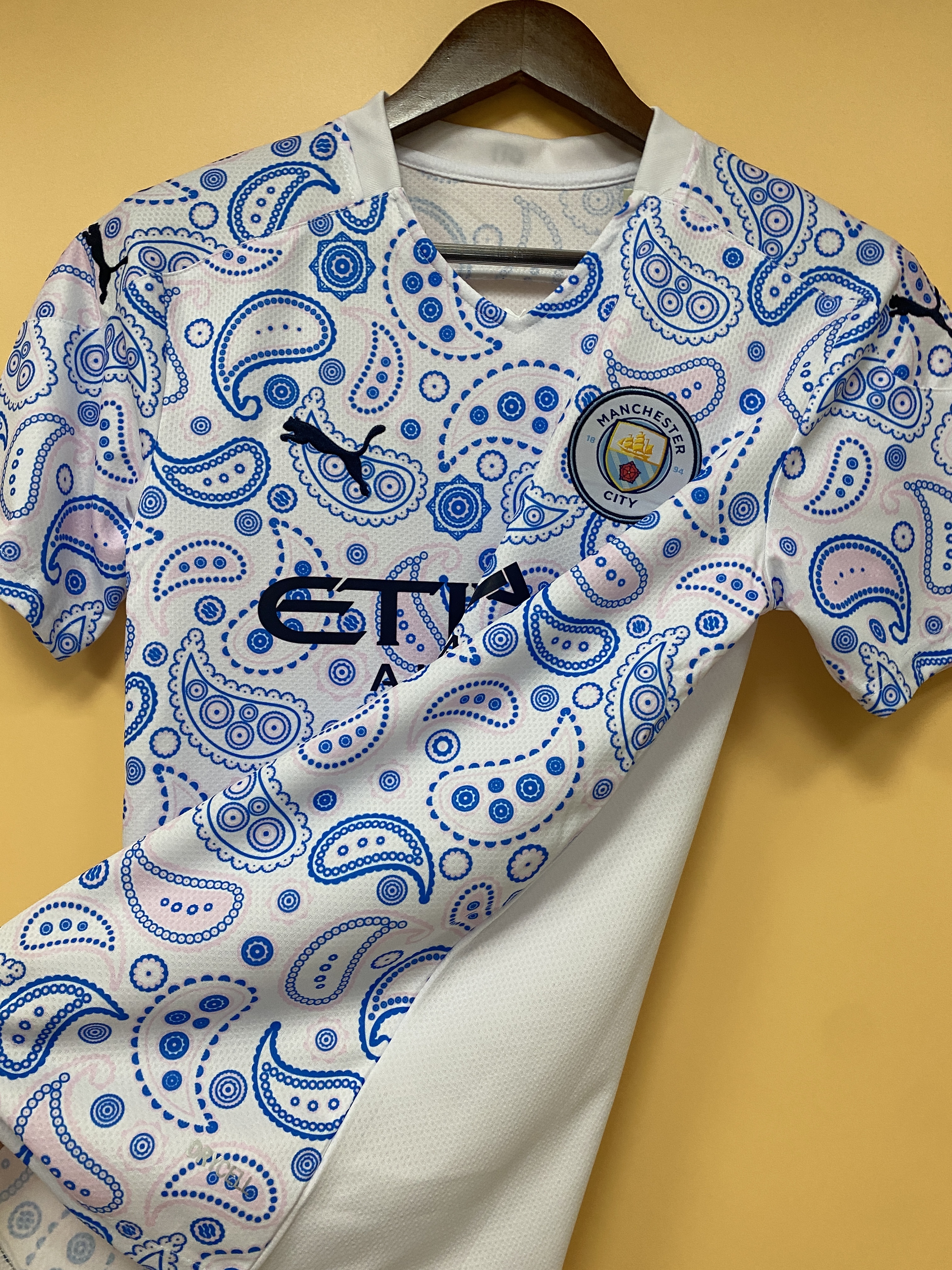 Manchester City 20/21 Fan Short Sleeve 2nd Away Jersey