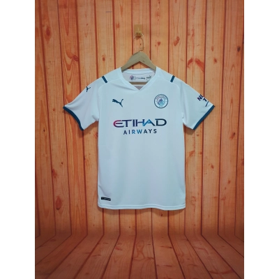 Manchester City 21/22 Fan Short Sleeve Away Jersey 01