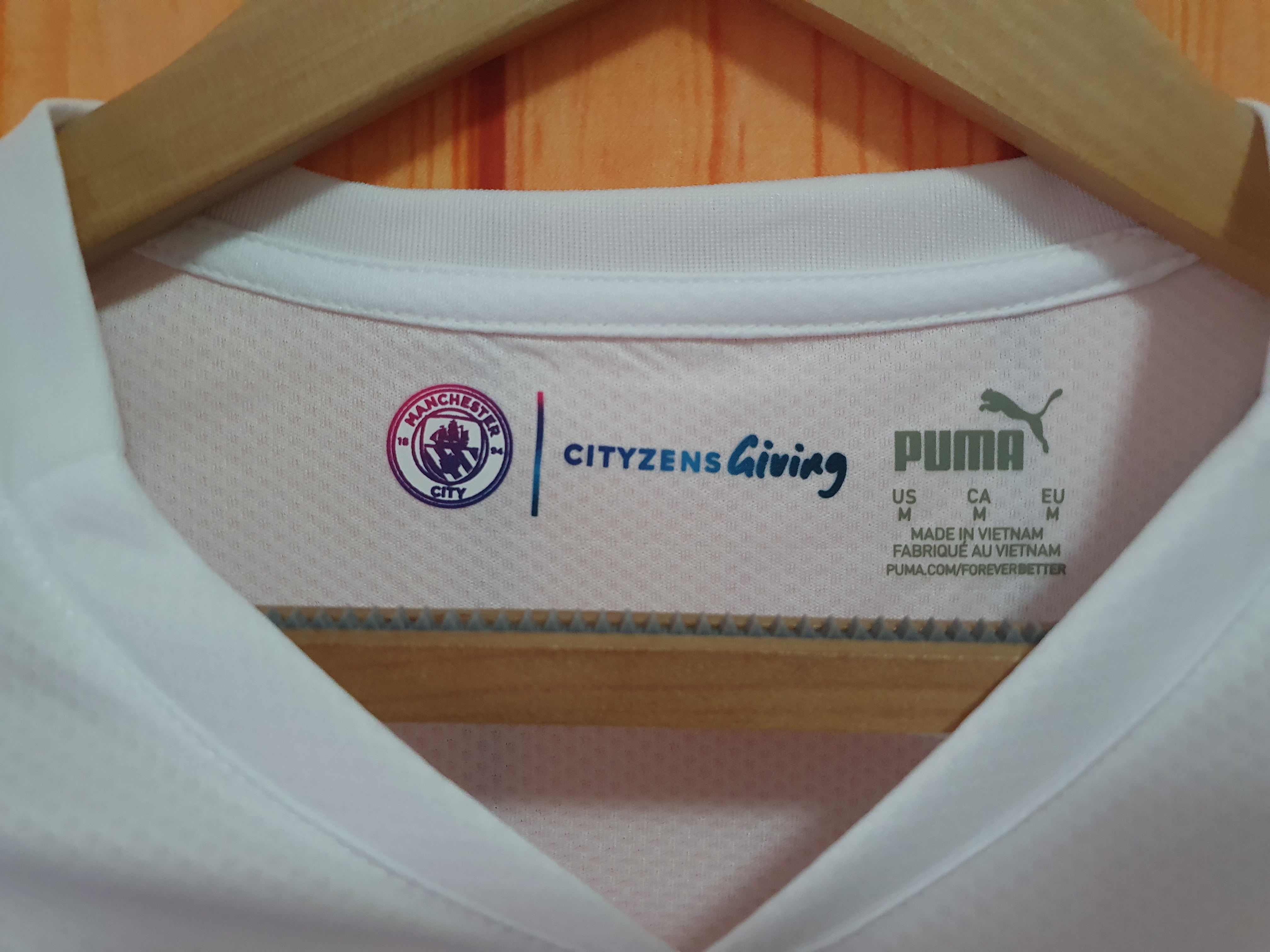 Manchester City 21/22 Fan Short Sleeve Away Jersey