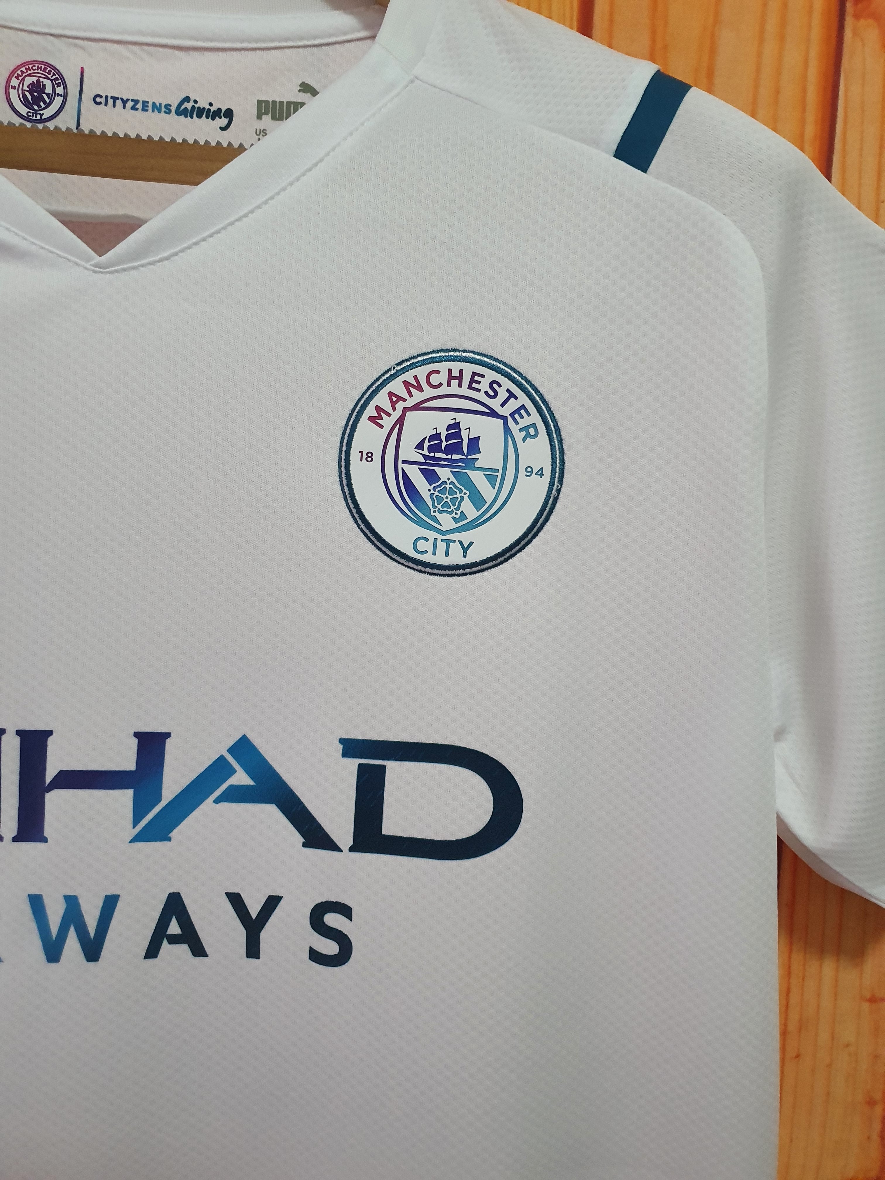 Manchester City 21/22 Fan Short Sleeve Away Jersey
