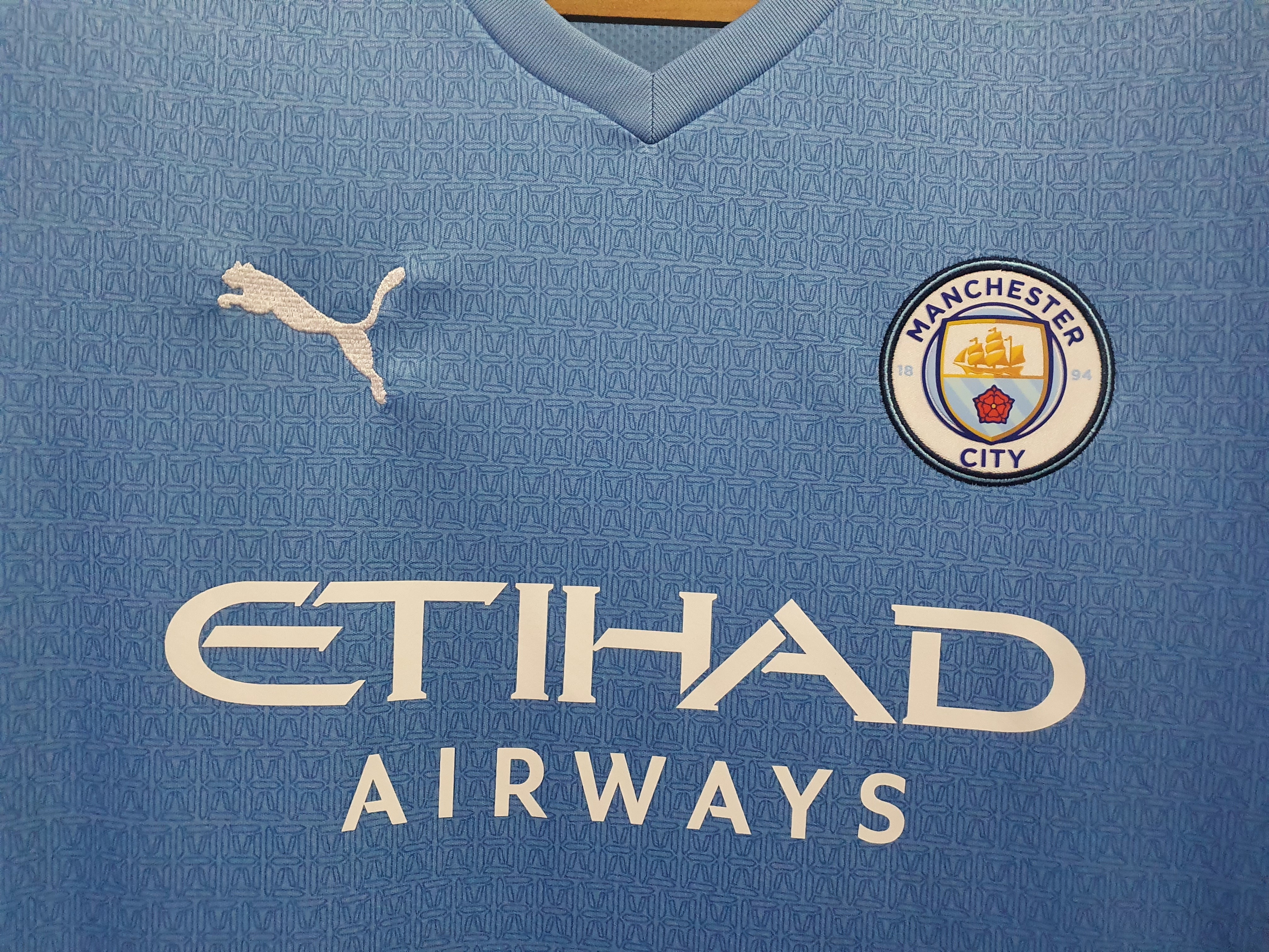 Manchester City 21/22 Fan Short Sleeve Home Jersey