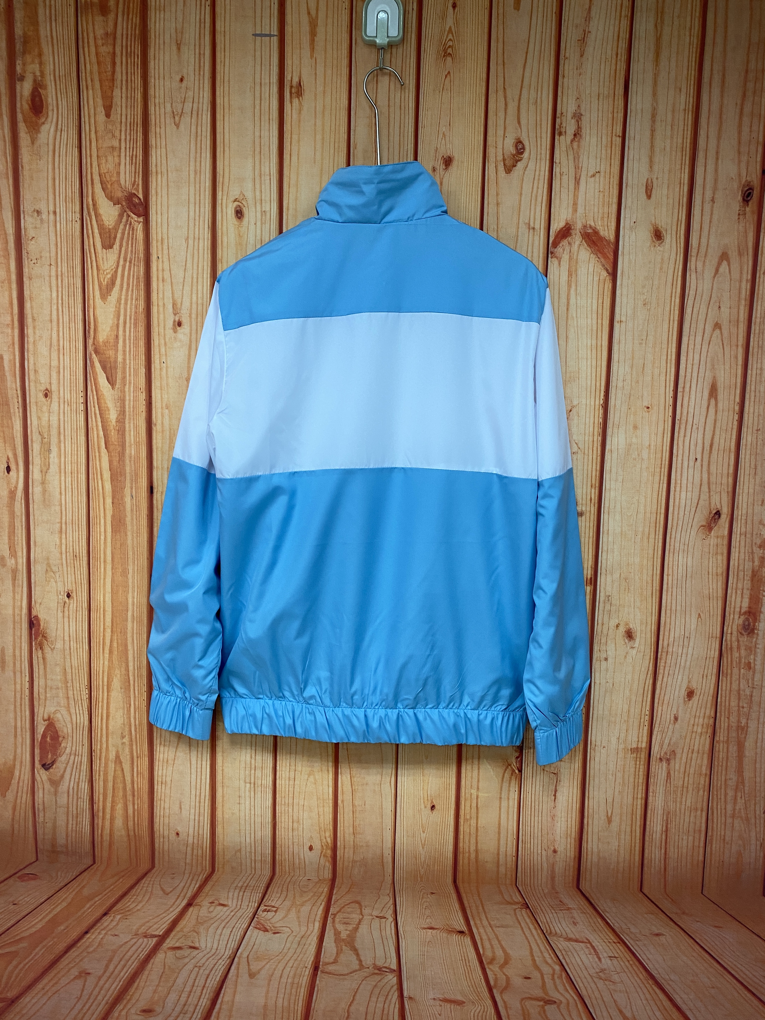 Manchester City 21/22 Windbreaker Blue and White