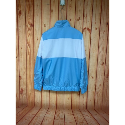 Manchester City 21/22 Windbreaker Blue and White 02