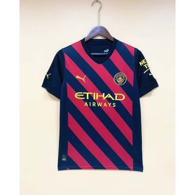 Manchester City 22/23 Fan Short Sleeve Away Jersey 01