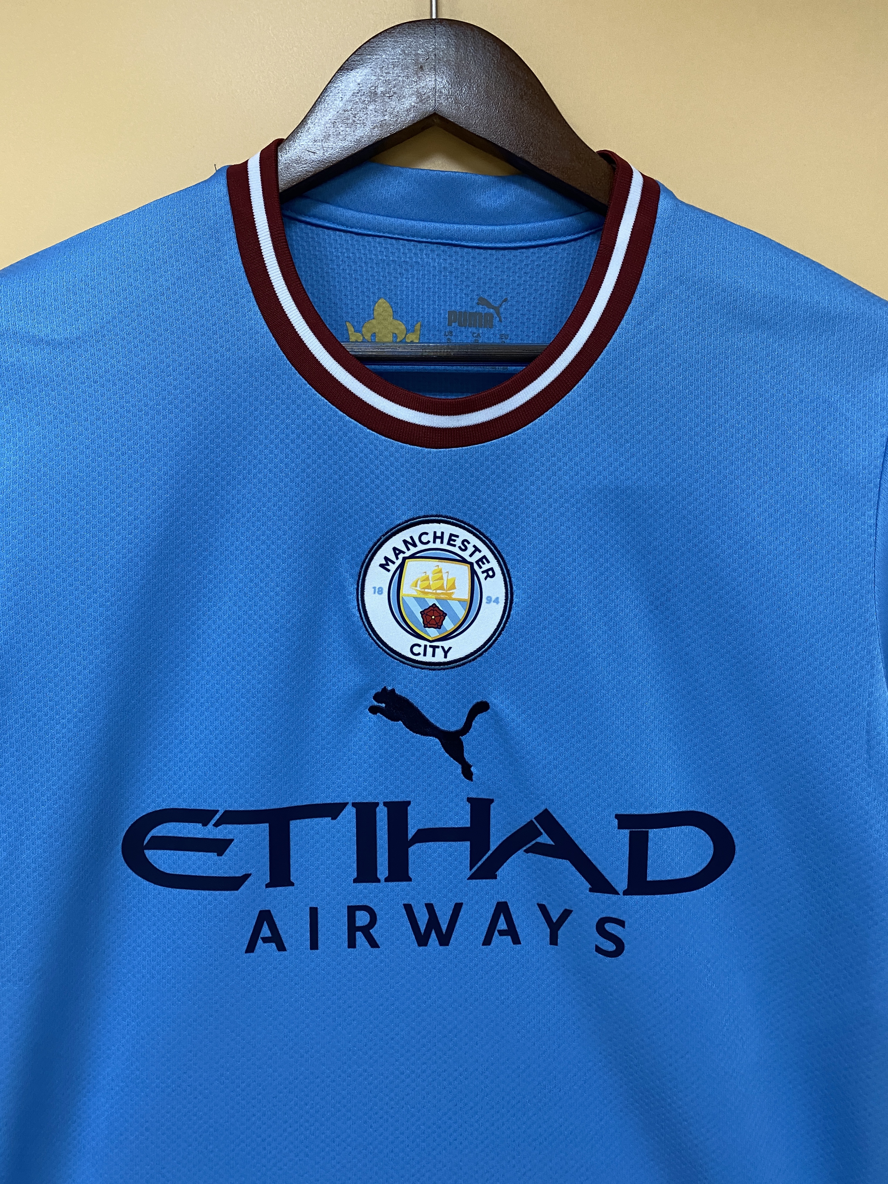 Manchester City 22/23 Fan Short Sleeve Home Jersey