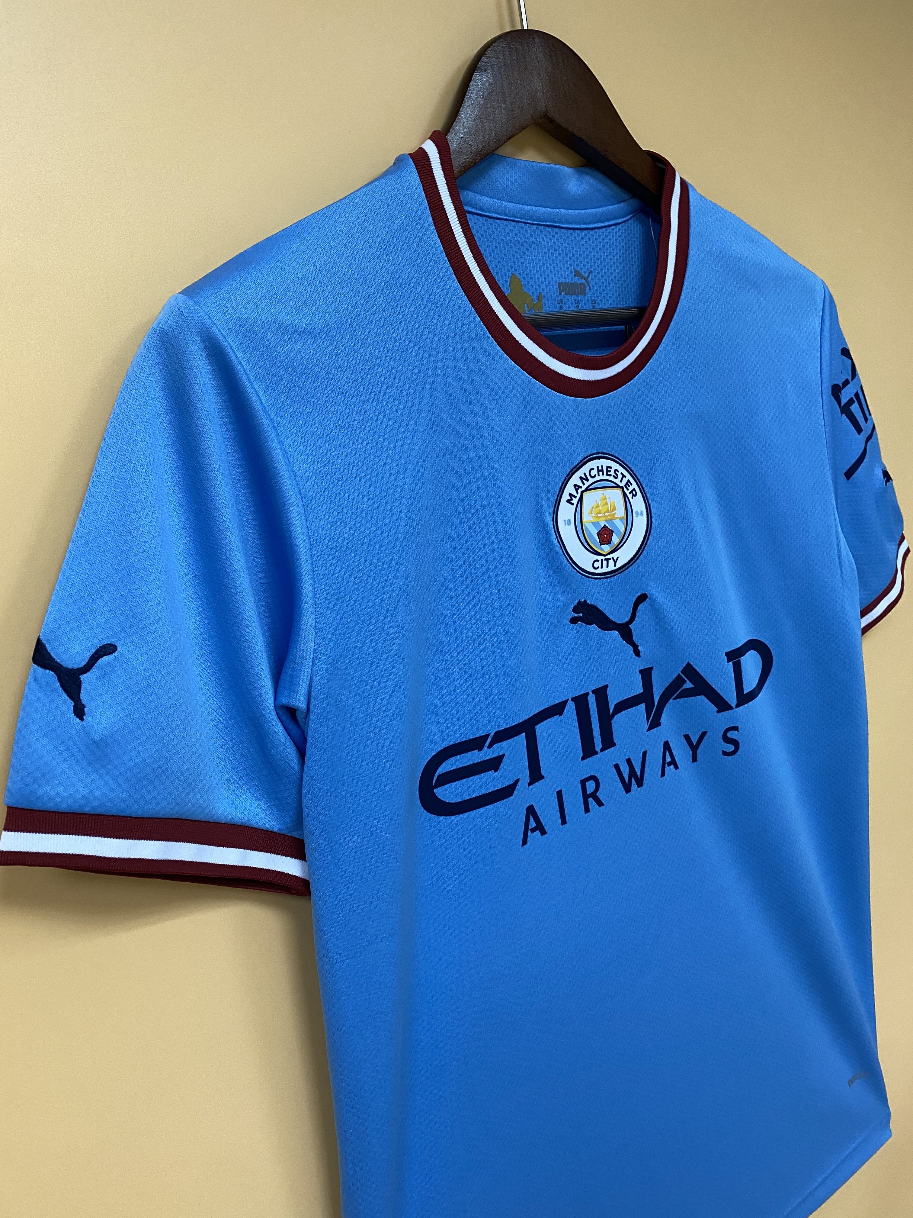 Manchester City 22/23 Fan Short Sleeve Home Jersey
