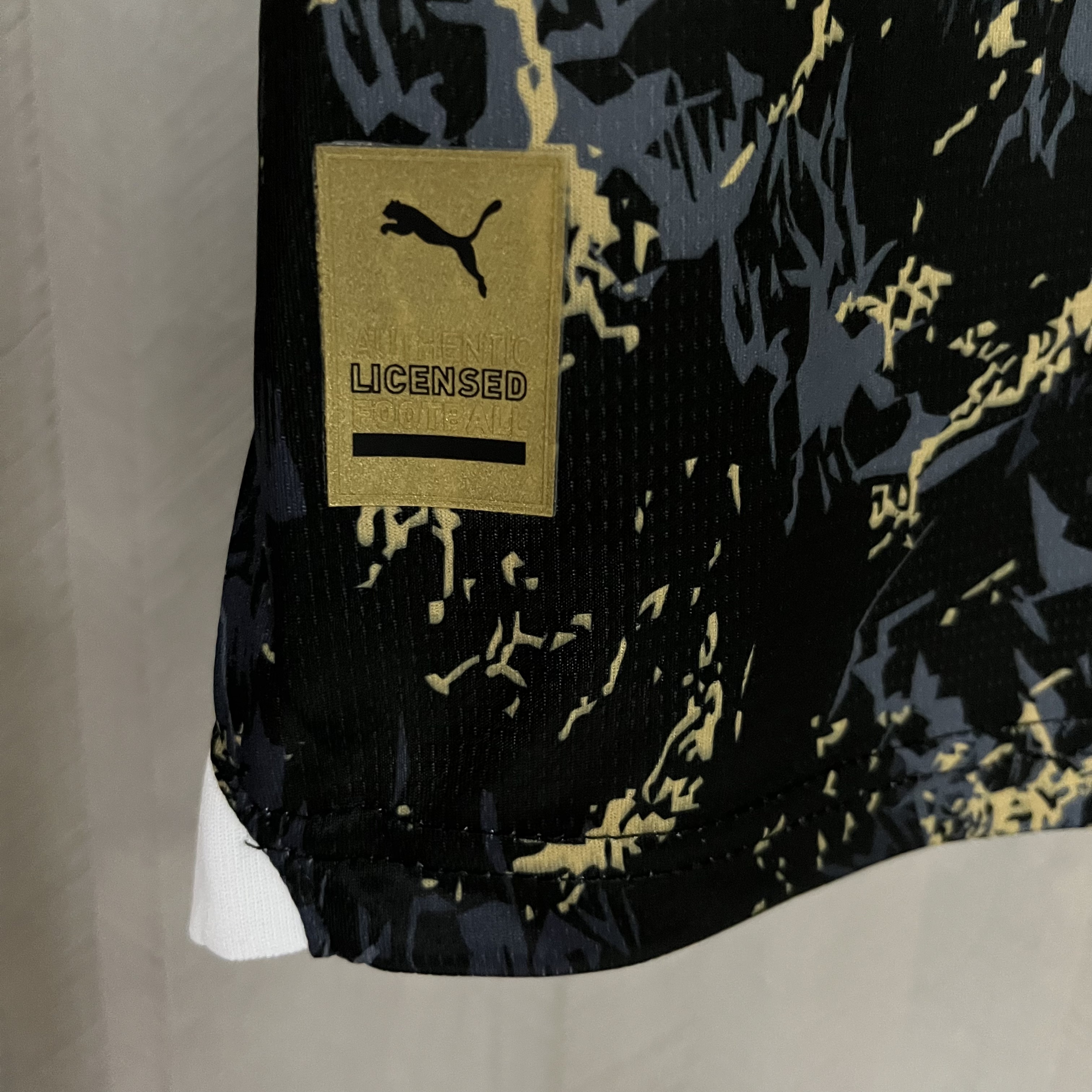 Manchester City 23/24 Fan Short Sleeve Black Gold Special Edition Jersey