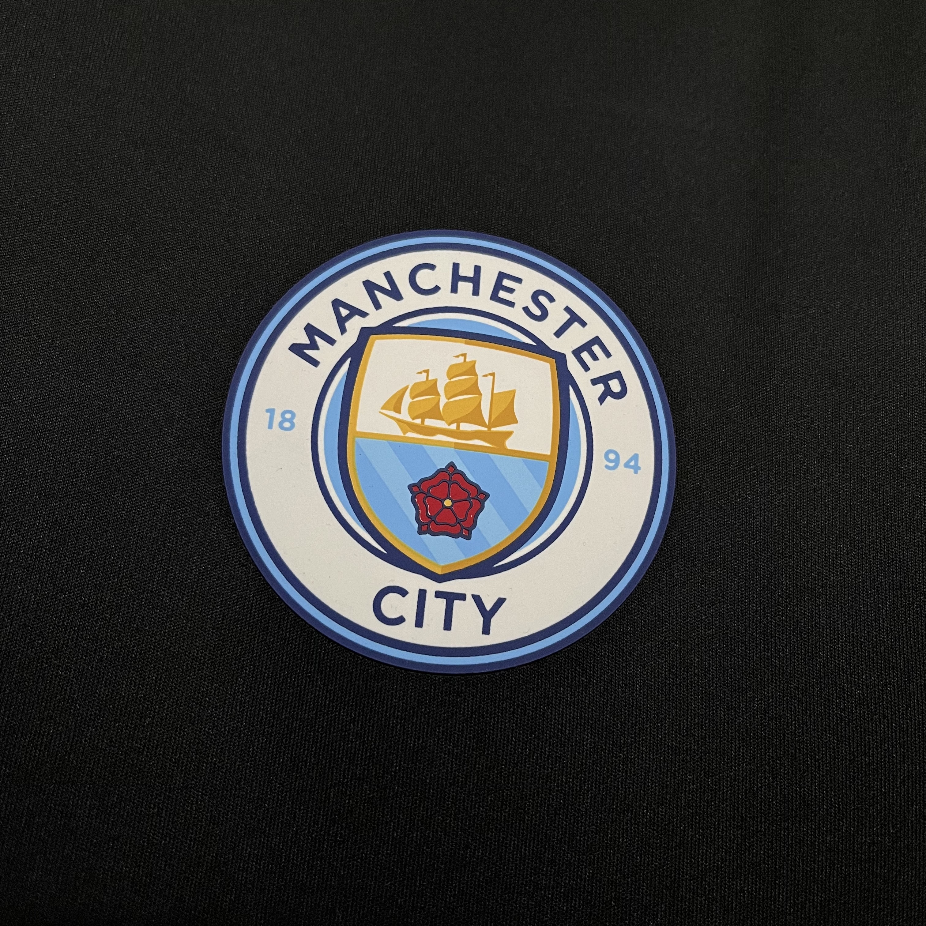 Manchester City 23/24 Fan Short Sleeve Black Jersey