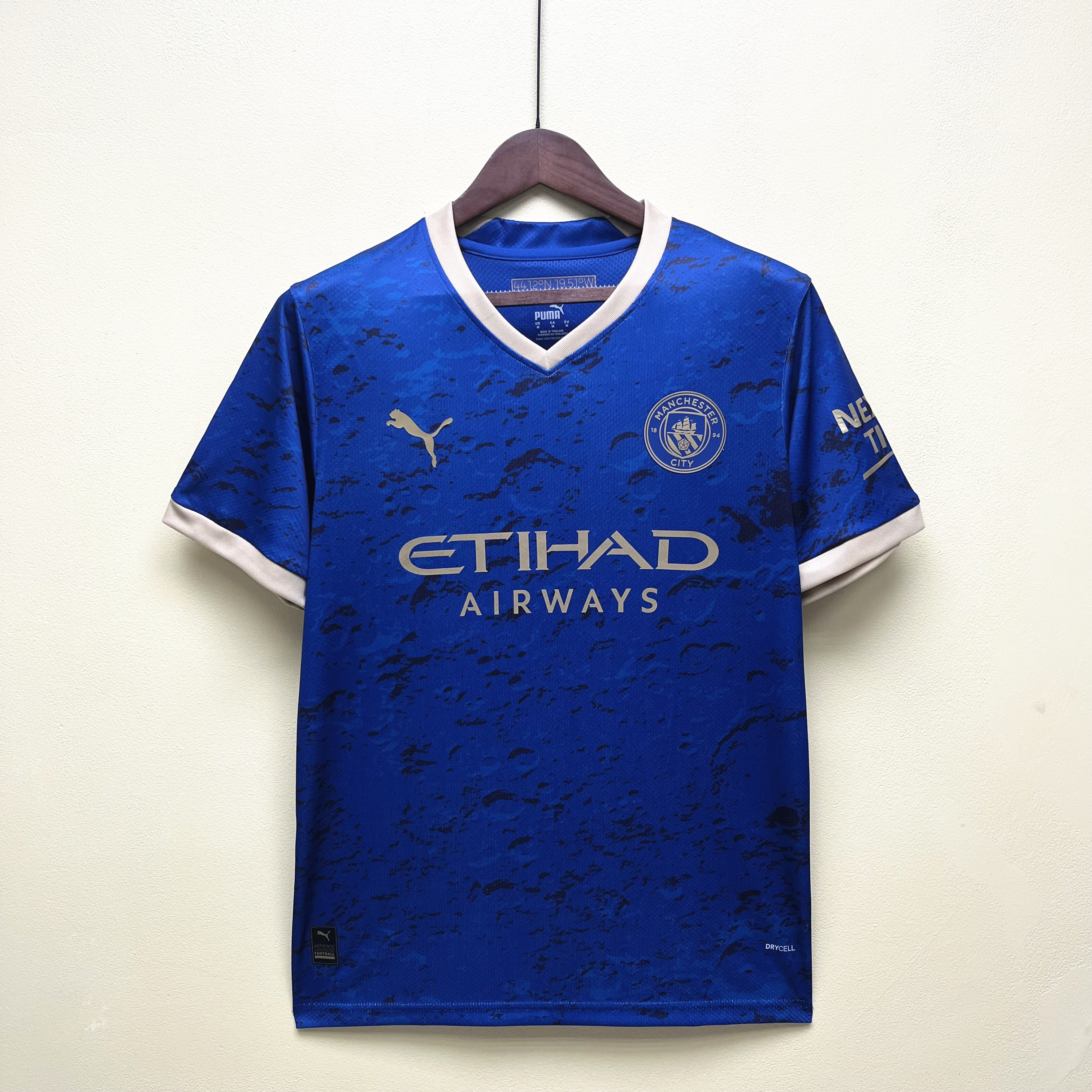Manchester City 23/24 Fan Short Sleeve Commemorative Edition Jersey