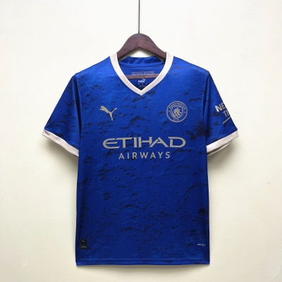 Manchester City 23/24 Fan Short Sleeve Commemorative Edition Jersey 01