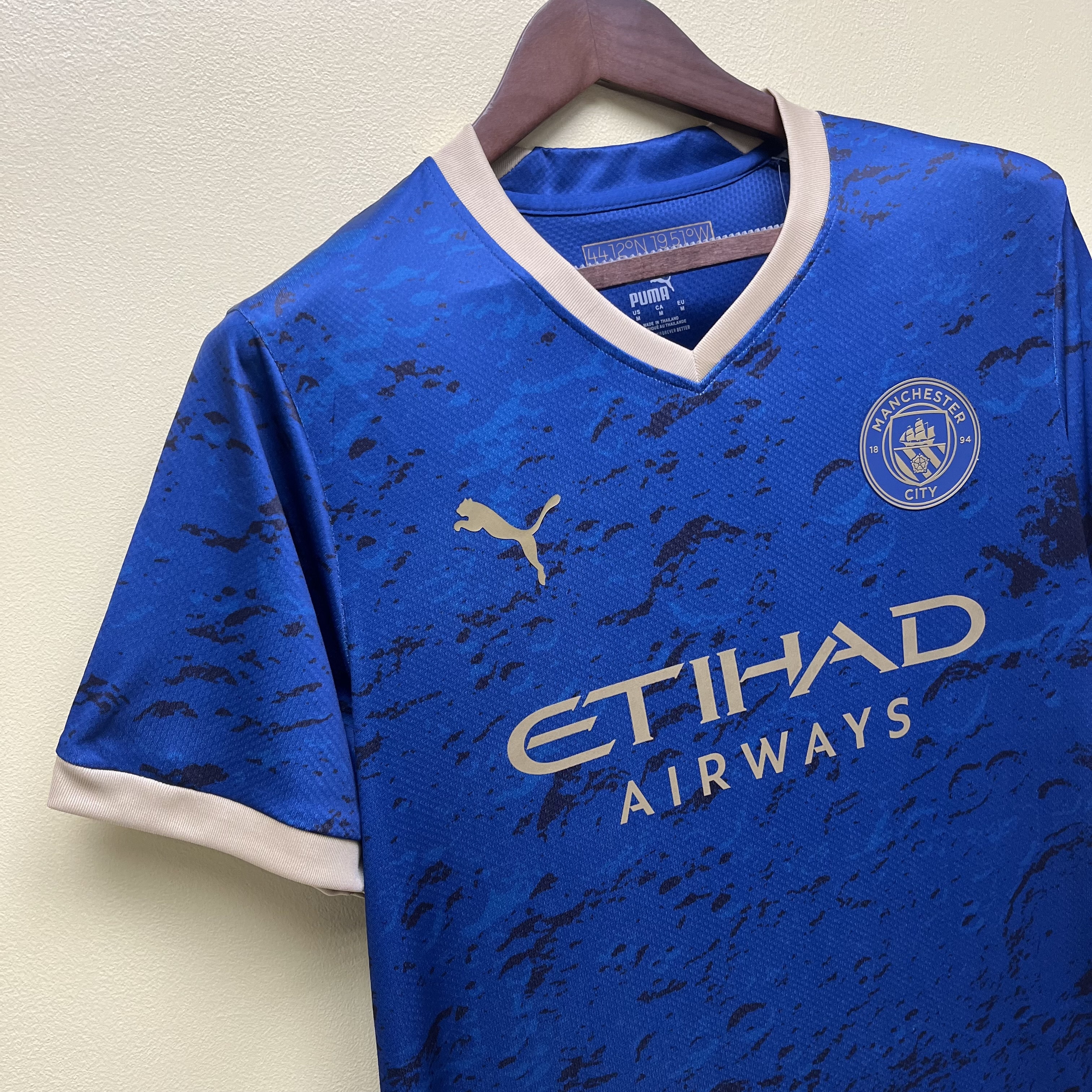 Manchester City 23/24 Fan Short Sleeve Commemorative Edition Jersey