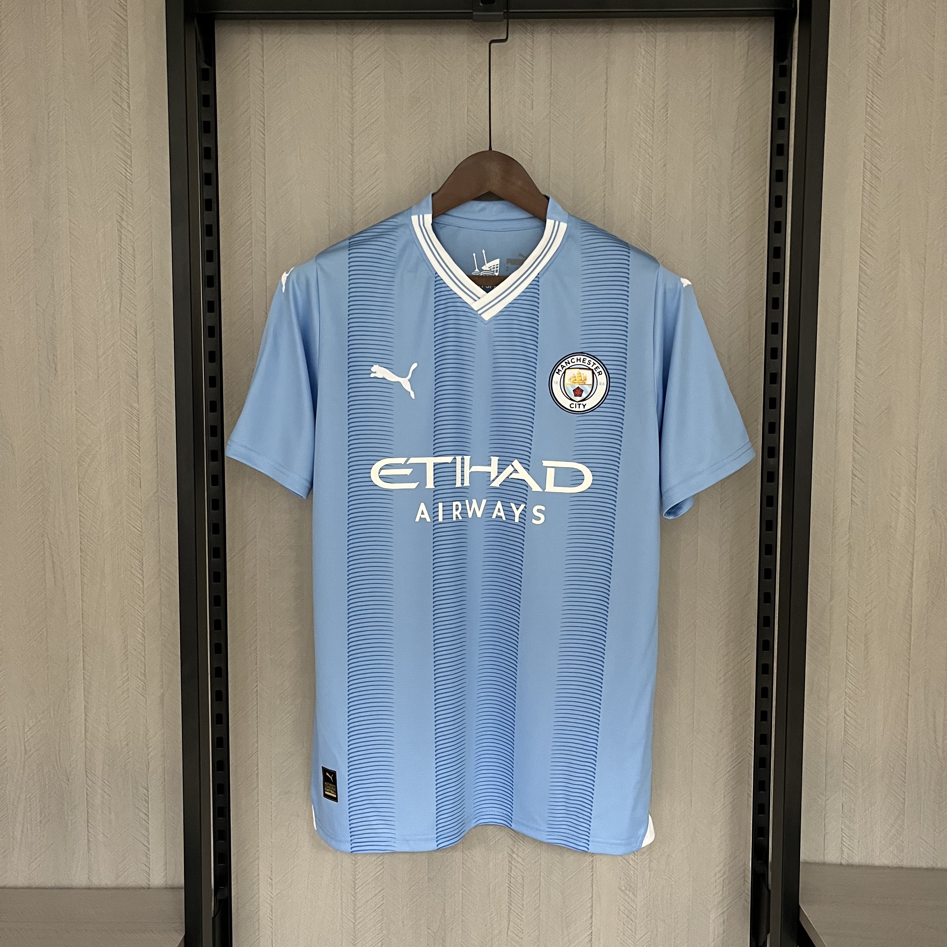Manchester City 23/24 Fan Short Sleeve Home Jersey