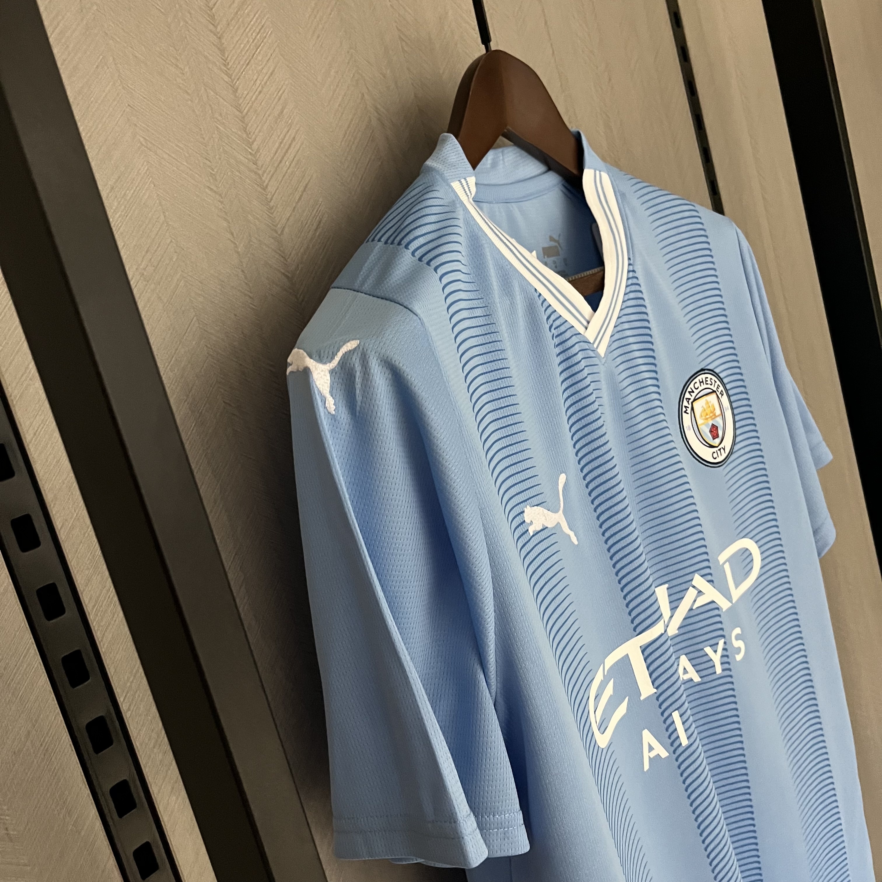 Manchester City 23/24 Fan Short Sleeve Home Jersey