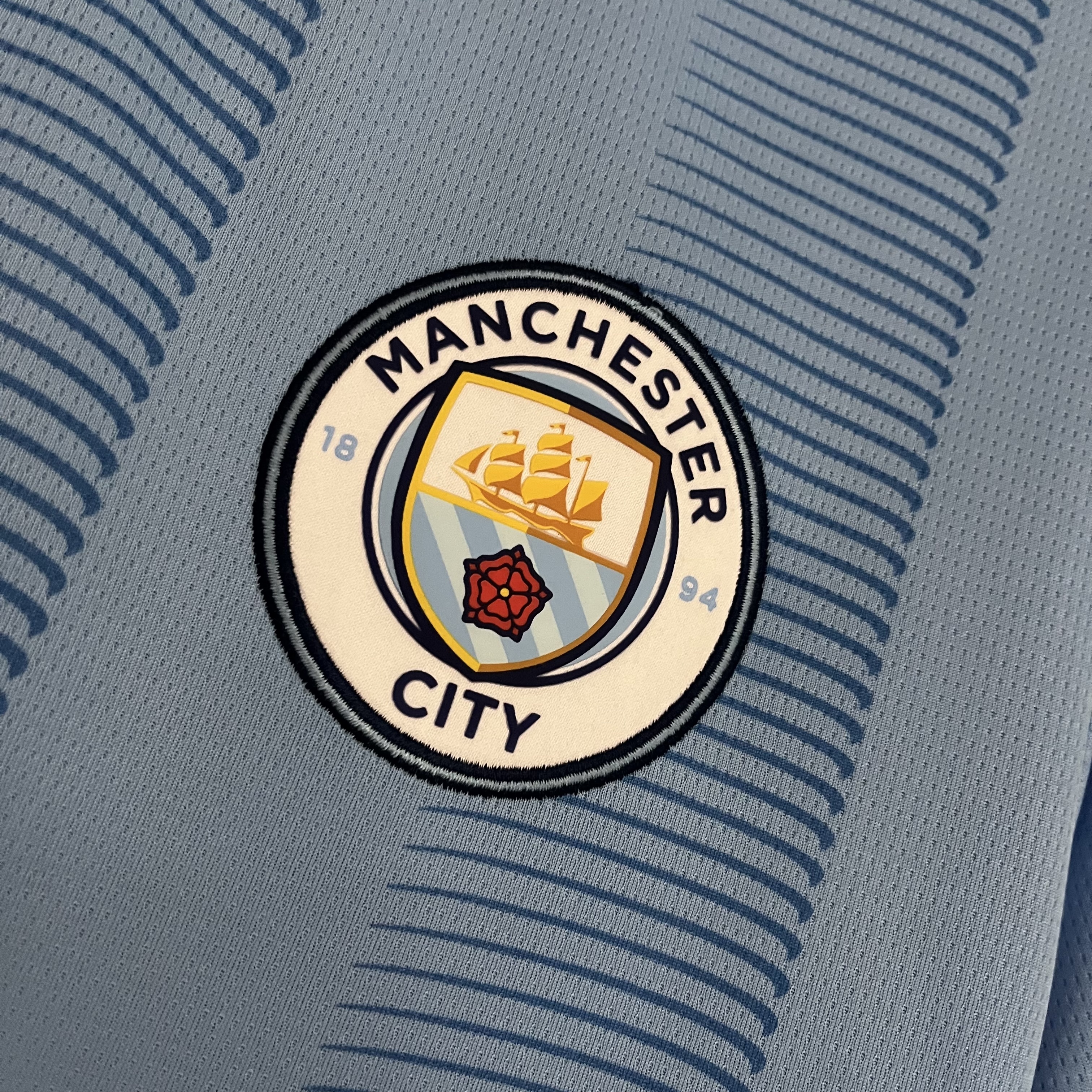 Manchester City 23/24 Fan Short Sleeve Home Jersey