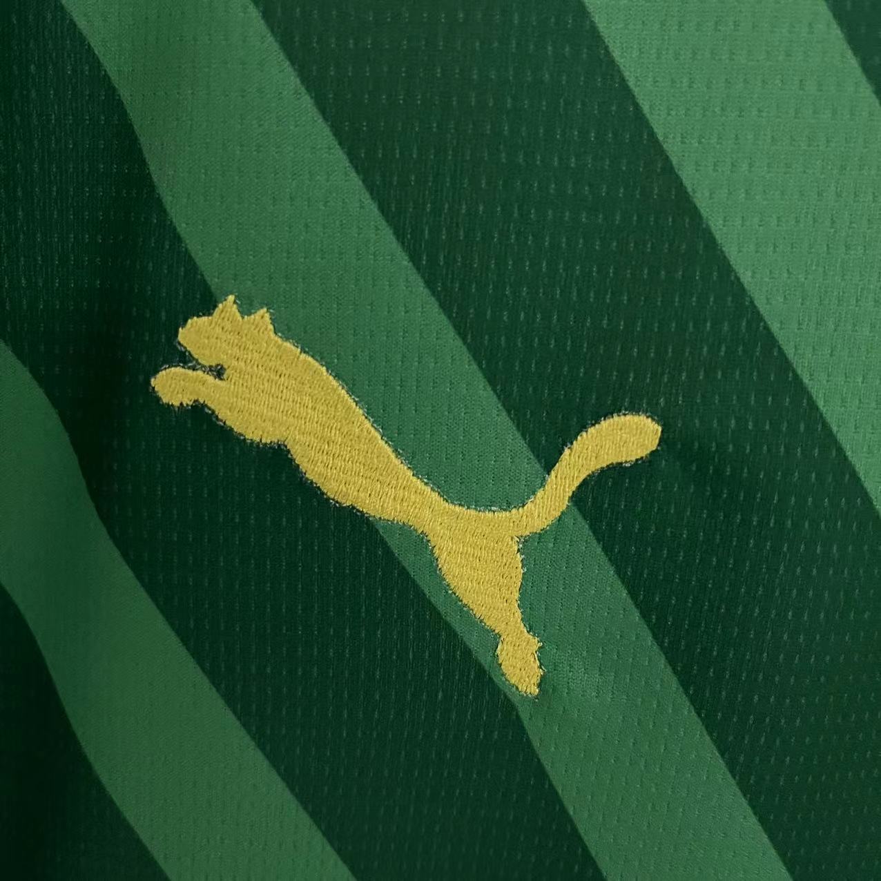 Manchester City 23/24 Goalkeeper Short Sleeve Green Jersey