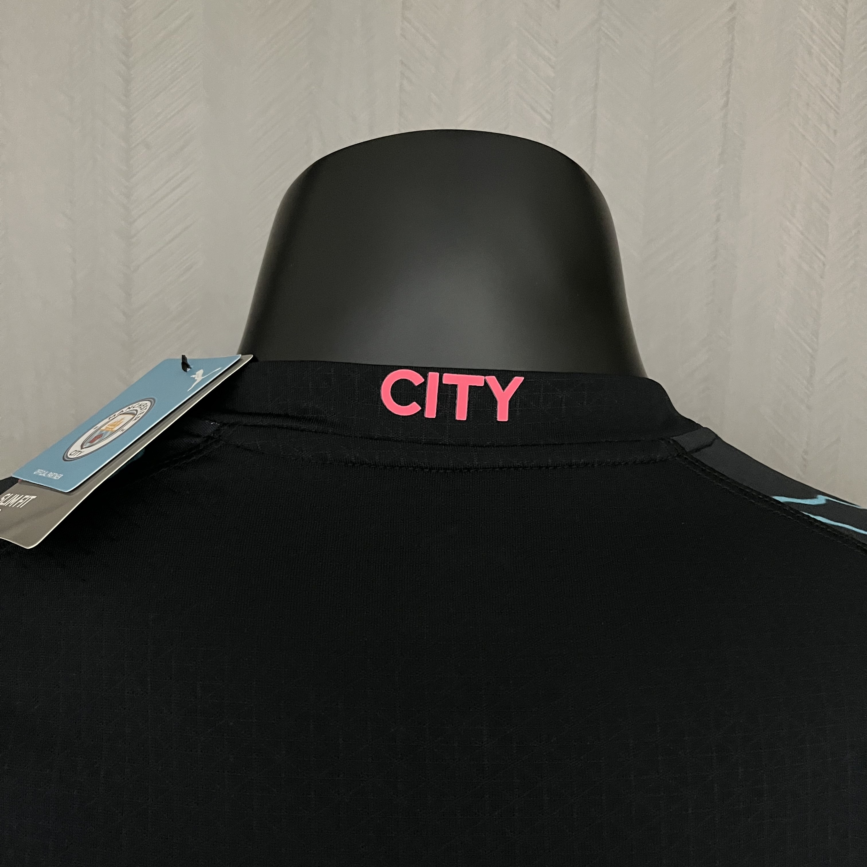 Manchester City 23/24 Player Short Sleeve 2nd Away Jersey